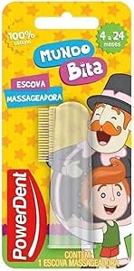 Powerdent Escova De Dentes Massageadora Mundo Bita