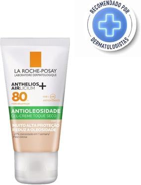la-roche-posay-anthelios-airlicium-protetor-solar-facial-antioleosidade-controle-e-reducao-da-oleosidade-fps80-textura-gel-creme-toque-seco-40g - Imagem