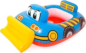 Boia Inflável Infantil com Assento – Modelos Animais, Carros, Unicórnio, Tubarão e Muito Mais – Brinquedo de Piscina e Praia para Crianças