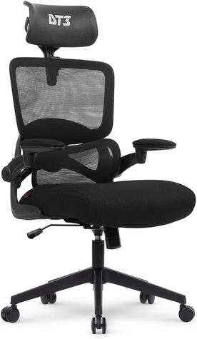 cadeira-gamer-dt3-gtl-ergonomica-revestimento-tecido-max2weavetm-mesh-dt3-vintex-ytm-apoio-cabeca-2d-braco-retratil-ate-90orotacao-de-ate-180-suporta-ate-110kg-e-altura-max-de-180m-black - Imagem