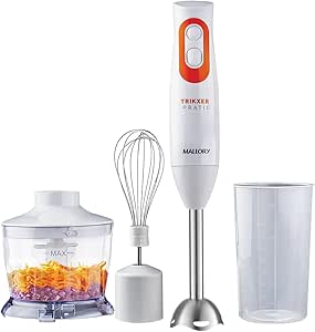 mixer-mallory-trikxer-pratic-3-em-1-mixer-processador-e-batedor-branco-220v - Imagem