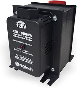 ragtech-autotransformador-ath-2000-2000va1000w-bivolt-2-tomadas-modelo-4475 - Imagem