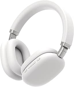 basike-fones-de-ouvido-sem-fio-headphone-bluetooth-on-ear-com-microfone-anc-cancelamento-do-ruido-ate-50-horas-de-musica-hq001b-branco - Imagem