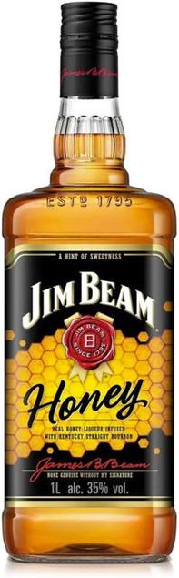 whisky-jim-beam-honey-bourbon-1l - Imagem