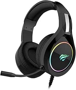 headphone-fone-de-ouvido-havit-hv-h2232d-gamer-iluminacao-rgb-com-microfone-falante-de-50mm-conector-35mm-havit-hv-h2232d - Imagem