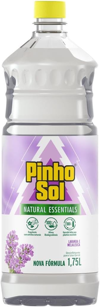 Pinho Sol Desinfetante Naturals Lavanda E Melaleuca 1 75L