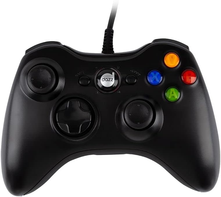 controle-double-shock-combat-usb-20-dazz-preto - Imagem