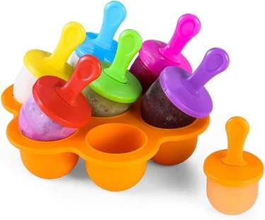 mozcada-forma-para-7-picoles-de-silicone - Imagem