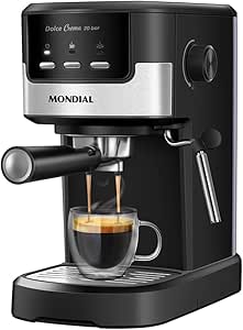 Cafeteira Espresso Mondial Dolce Crema 1200w C-21-e-cnp Preto