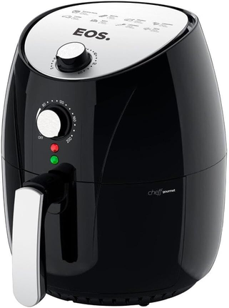 fritadeira-sem-oleo-air-fryer-eos-chef-gourmet-4-litros-preto-com-cinza-eaf40s-220v - Imagem