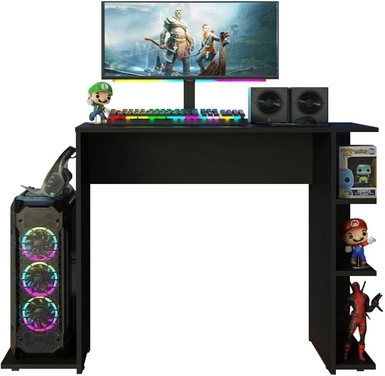 mesa-para-computador-gamer-preta-9414-madesa - Imagem