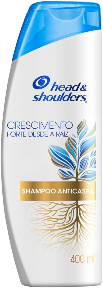Head & Shoulders Shampoo Anticaspa Crescimento Desde A Raiz Vitamina E 400 Ml