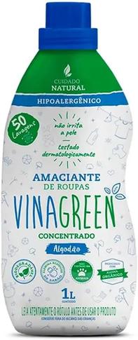 vinagreen-amaciante-de-roupas-algodao-1l-pacote-pode-variar - Imagem