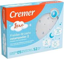 fralda-luxo-estampa-masculina-pc-com-5-unidades-cremer-embalagem-pode-variar - Imagem