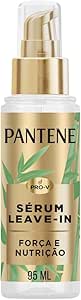Pantene Sérum Leave-in Bambu Força e Nutrição, Controle de Frizz por até 72 horas, Não pesa no cabelo, 95ml