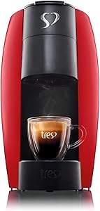 Cafeteira Tres Automática Lov Vermelha Vermelho