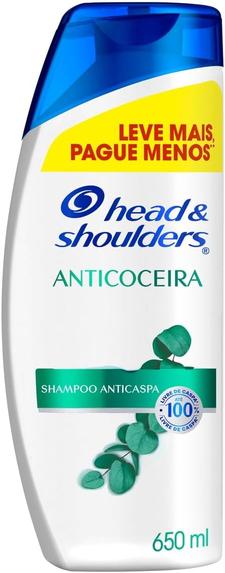 Head & Shoulders Shampoo Anticaspa Anticoceira 650 Ml