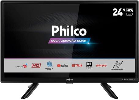 smart-tv-led-24-philco-ptv24g50sn-conversor-digital-hd-com-2-hdmi - Imagem