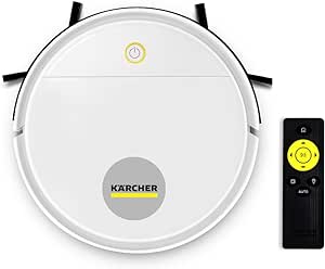 robo-aspirador-de-po-karcher-rcv-1-controle-remoto-3-modos-de-limpeza-sensor-anti-queda-e-de-colisao-bivolt - Imagem