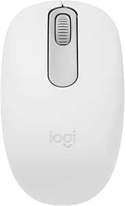 mouse-sem-fio-logitech-m196-com-conexao-bluetooth-branco - Imagem