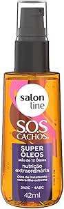 salon-line-super-oleos-sos-cachos-nao-vegano-para-cabelos-cacheados-e-crespos-42ml - Imagem
