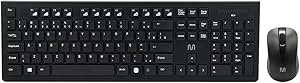 kit-teclado-e-mouse-sem-fio-conforto-multimidia-conexao-usb-1200dpi-teclas-chocolate-preto-multi-tc212 - Imagem