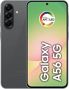 smartphone-samsung-galaxy-a56-5g-128gb-8gb-ram-camera-50mp-ip67-super-amoled-67-recursos-ai-preto - Imagem