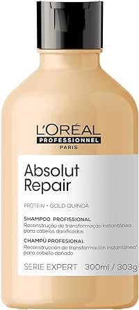 shampoo-reparador-absolut-repair-gold-quinoa-serie-expert-300-ml-l-oreal-professionnel-paris - Imagem