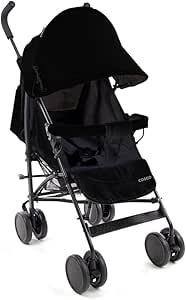 cosco-kids-carrinho-de-bebe-hobby-cinza-mescla - Imagem