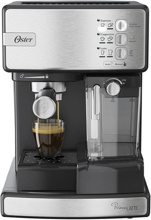 Cafeteira Espresso Oster Nova Primalatte Inox - 127v