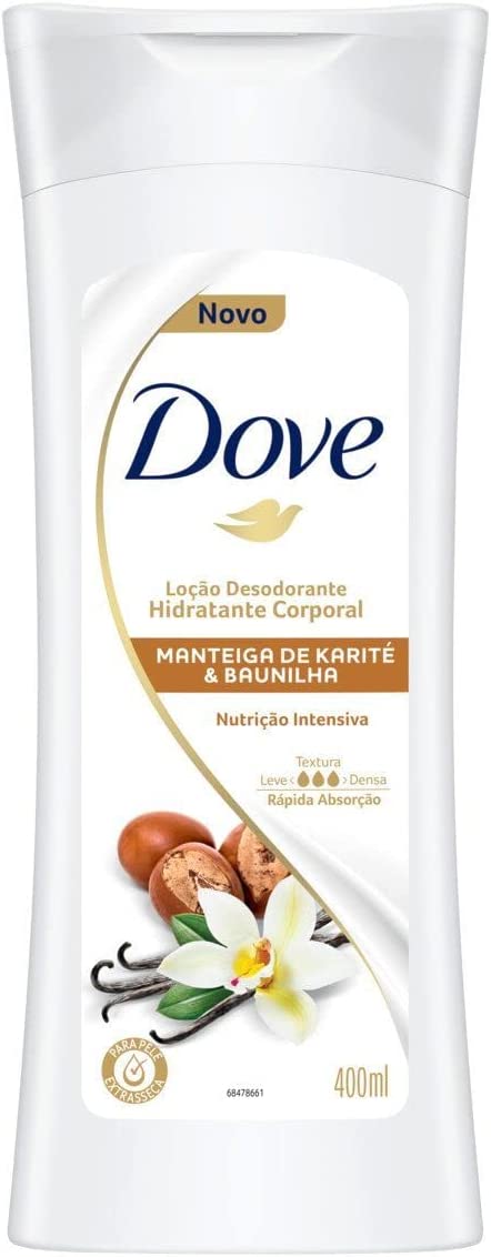 locao-desodorante-hidratante-corporal-dove-manteiga-de-karite-e-baunilha-400ml - Imagem