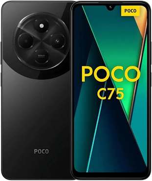 smartphone-xiaomi-poco-c75-nfc-black-preto-8gb-ram-256gb-rom-2410fpcc5g - Imagem
