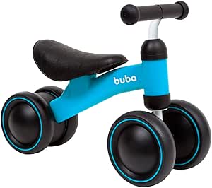 bicicleta-de-equilibrio-4-rodas-buba-vermelho - Imagem