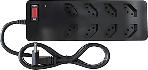 clamper-energia-8-preto-lcf - Imagem