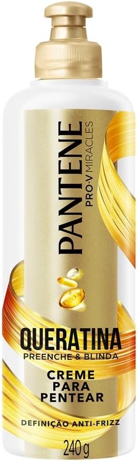 creme-para-pentear-pantene-pro-v-miracles-queratina-preenche-blinda-240-g - Imagem