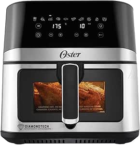 fritadeira-inox-diamondtech-oster-75l-com-visor-transparente-127v - Imagem