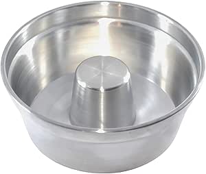 forma-para-bolo-pudim-no-18-assadeira-em-aluminio-com-cone-para-fornos-airfryer-tamanho-bolo-padaria-tradicional - Imagem