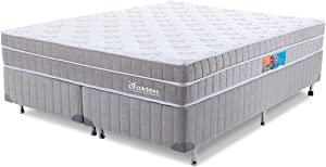 cama-box-queen-colchao-molas-ensacadas-viscoelastica-espuma-nasa-ortopedico-d33-com-pillow-bf-colchoes - Imagem