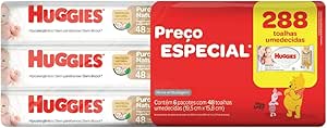 Kit Lenços Umedecidos Huggies Recém Nascido