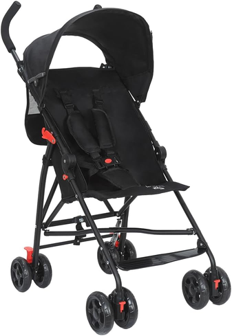 Maxi Baby Carrinho De Bebê Passeio Guarda Chuva Movee (preto)