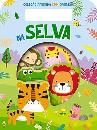 livro-colecao-aprenda-com-diversao-na-selva-capa-comum-16-junho-2023 - Imagem
