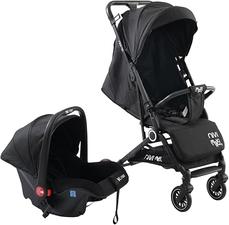 Carrinho de Passeio C/Bebê Conforto TS NIVI Maxi Baby (Preto)