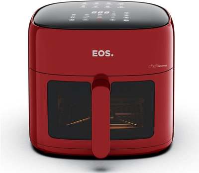 fritadeira-sem-oleo-air-fryer-eos-chef-gourmet-62-litros-compacta-digital-preto-eaf60p-110v - Imagem