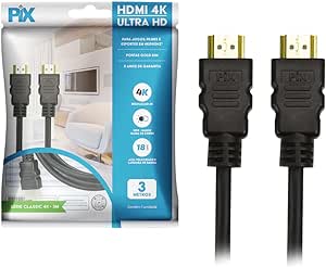 cabo-hdmi-20-4k-hdr-19p-3m-pix-gold-preto - Imagem