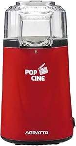 Pipoqueira Po Cine Pp02 Vermelho Com Dosador 1200w 220v Agratto