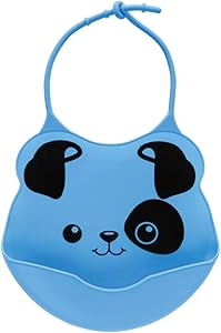 Buba Babador De Silicone Com Pega Migalhas Colorido
