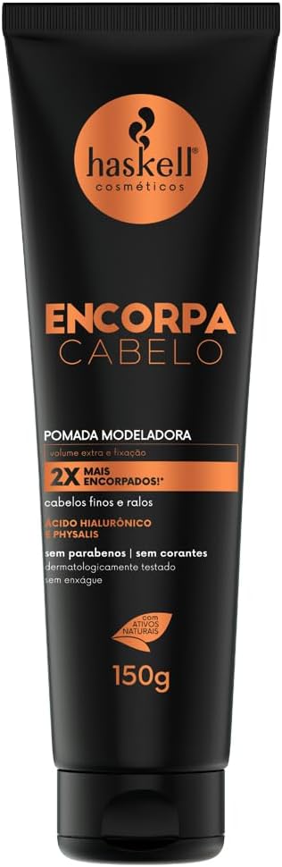 pomada-modeladora-encorpa-cabelo-150g-haskell - Imagem