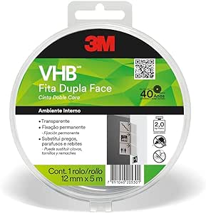 vhb-3m-fita-dupla-face-4910-12mmx5m-1-rolo - Imagem