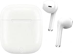 Fone de Ouvido Bluetooth, fone de ouvido sem fio Bluetooth 5.4, Cancelamento de Ruído, Bateria de 16h, Funciona em Todos os Smartphonees e Notebooks (Branco)