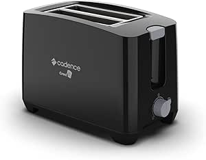 Torradeira Preta Croc! Cadence - 220V